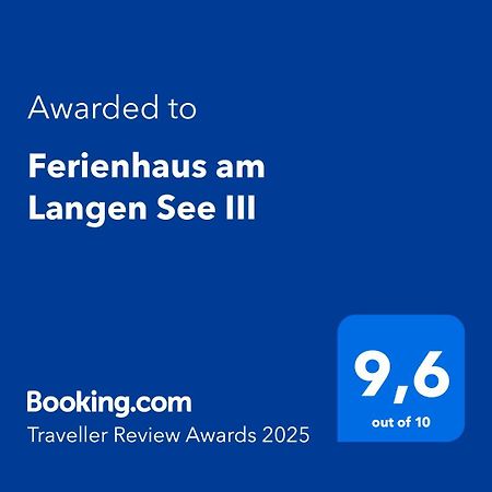 Ferienhaus Am Langen See III Heidesee Kültér fotó